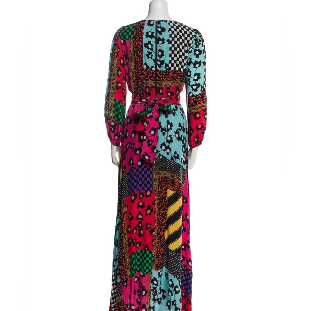 Alice + Olivia Plus Coco Patchwork Maxi Dress - image 3